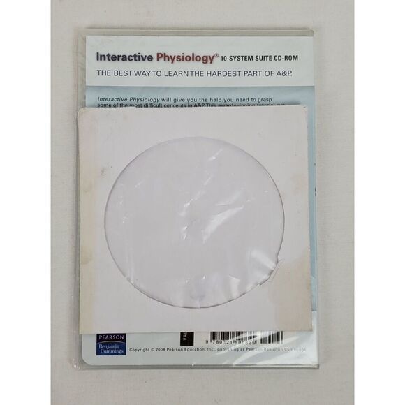 INTERACTIVE PHYSIOLOGY - 10 System Suite CD-ROM Windows MACINTOSH [Medical Study - Picture 2 of 3